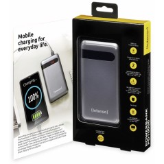 Intenso Powerbank PD10000 - 10000mAh Black Power Bank | Compact & Fast Charging Solution